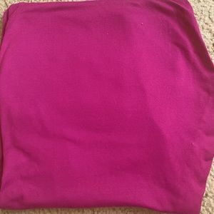 Lula roe tc2 raspberry legging